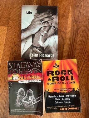 Rock & Roll Legends Paperback books!
GREAT SUMMER READS!